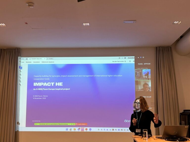 IMPACT HE at the 15th S-DHG Forum in Vienna: Communicating the Value of Higher Education Cooperation with the Global South to Decision Makers and Stakeholders